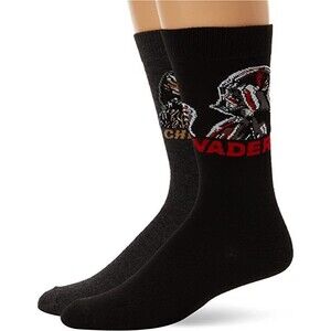 Star Wars Men's Crew Socks (2 Pairs) (10-13)